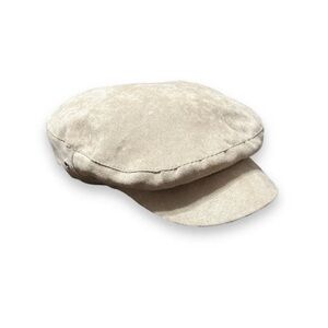 Women’s Suede Messenger Slouch Cap Fall Hat 57 cm Size Medium